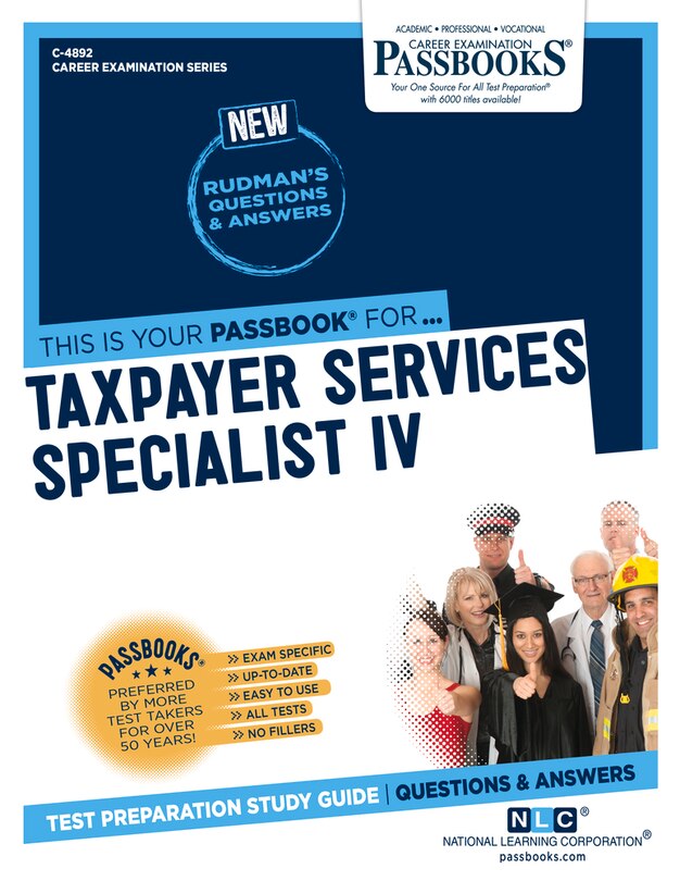 Front cover_Taxpayer Services Specialist IV (C-4892)