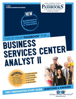 Front cover_Business Services Center Analyst II (C-4903)