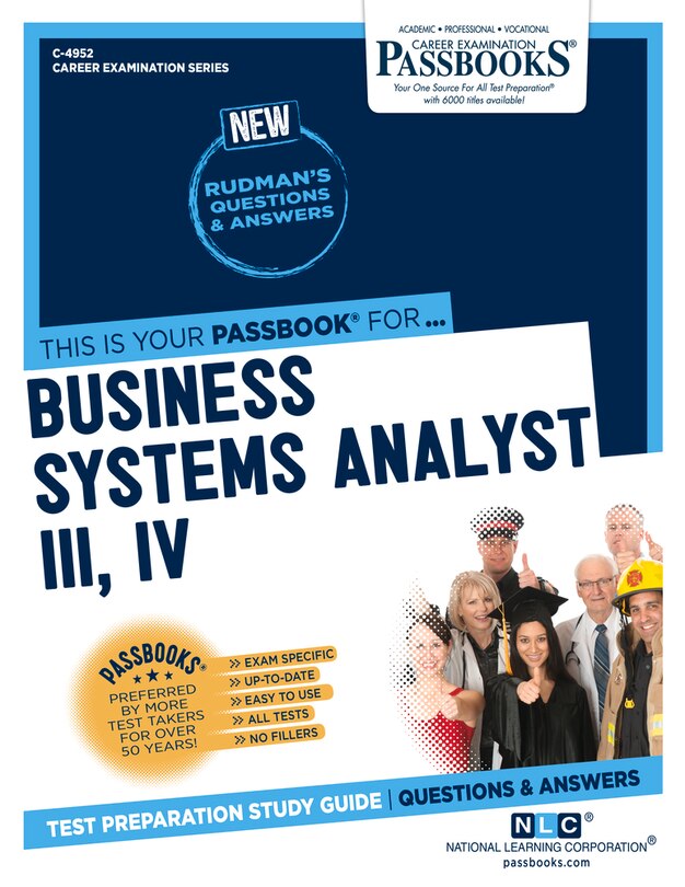 Front cover_Business Systems Analyst III, IV (C-4952)