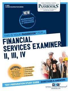 Front cover_Financial Services Examiner Ii, Iii, Iv (c-4957)