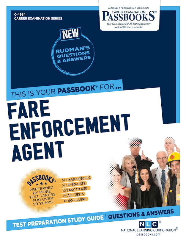Front cover_Fare Enforcement Agent