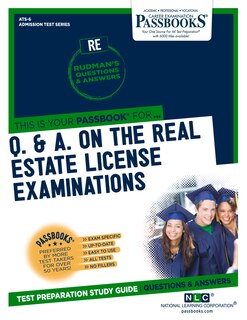 Front cover_Q. & A. on the Real Estate License Examinations (RE) (ATS-6)