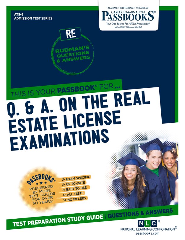 Front cover_Q. & A. on the Real Estate License Examinations (RE) (ATS-6)