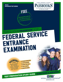 Front cover_Federal Service Entrance Examination (FSEE) (ATS-16)