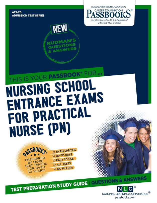 Front cover_Nursing School Entrance Examinations For Practical Nurse (PN) (ATS-20)