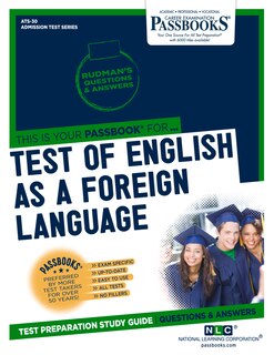 Couverture_Test of English as a Foreign Language (TOEFL) (ATS-30)