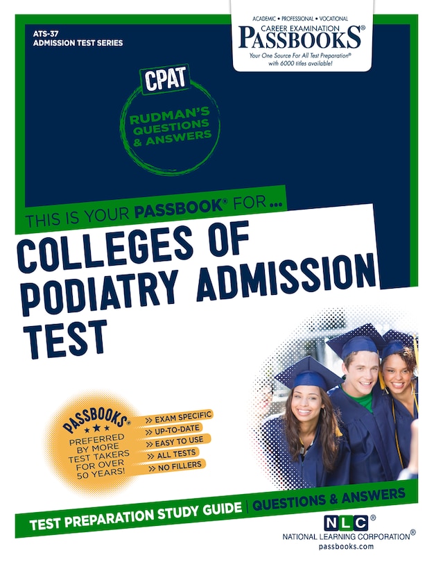Front cover_Colleges of Podiatry Admission Test (CPAT) (ATS-37)