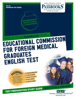 Front cover_Educational Commission For Foreign Medical Graduates English Test (ecfmg/et) (ats-43)