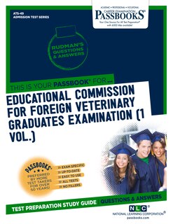 Front cover_Educational Commission For Foreign Veterinary Graduates Examination (ECFVG) (1 Vol.) (ATS-49)