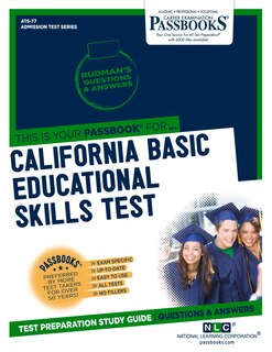 Couverture_California Basic Educational Skills Test (cbest) (ats-77)