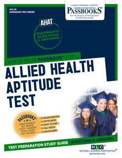 Couverture_Allied Health Aptitude Test (AHAT) (ATS-78)