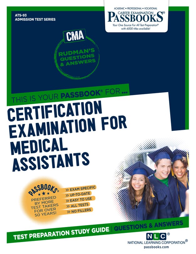 Front cover_Certification Examination for Medical Assistants (CMA) (ATS-93)