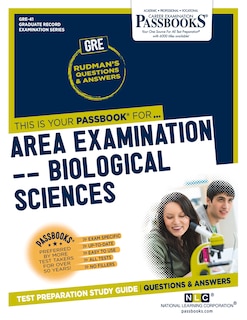 Front cover_Area Examination – Biological Sciences (GRE-41)