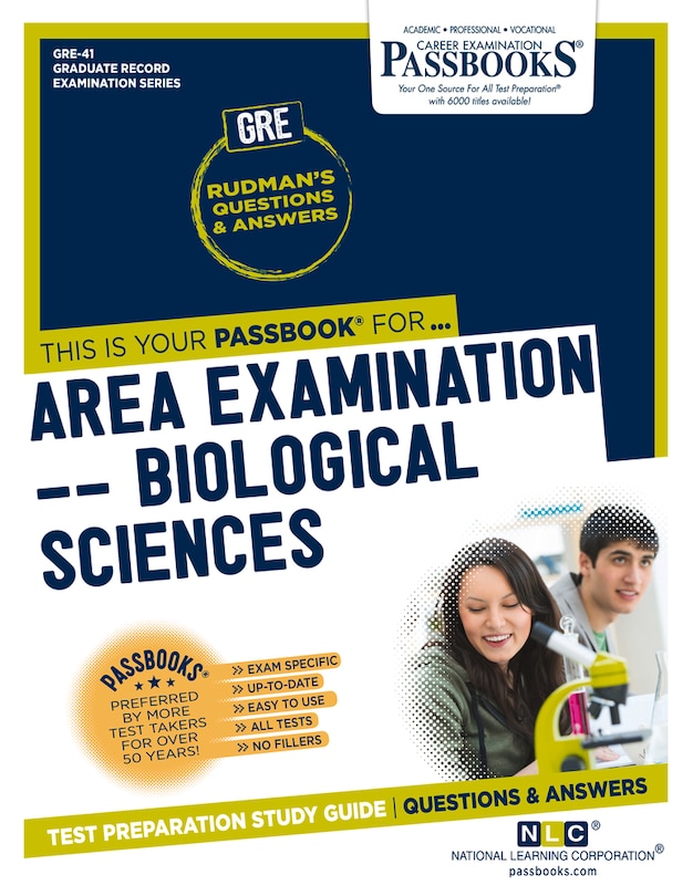 Front cover_Area Examination – Biological Sciences (GRE-41)