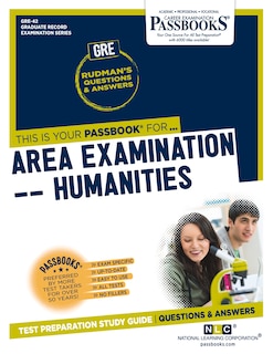 Front cover_Area Examination – Humanities (GRE-42)