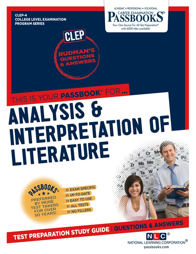 Front cover_Analysis & Interpretation Of Literature (clep-4)