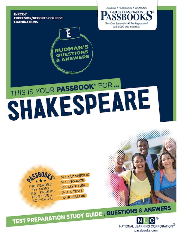 Shakespeare (rce-7): Passbooks Study Guide