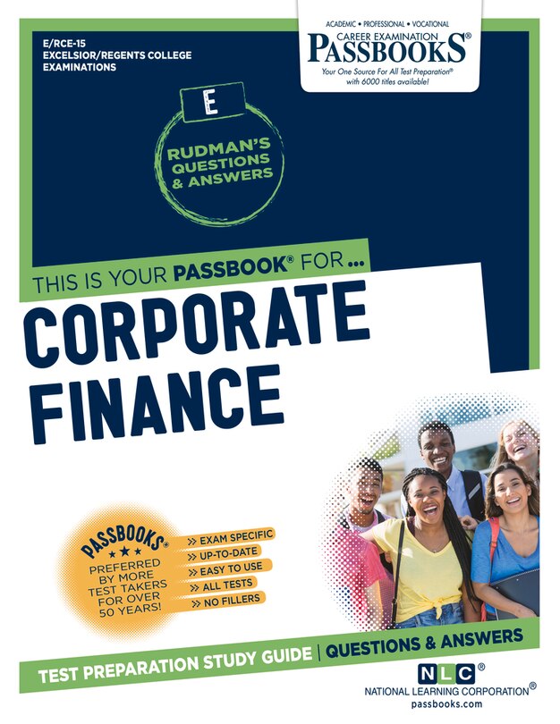 Corporate Finance (rce-15): Passbooks Study Guide