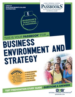 Front cover_Business Environment and Strategy (RCE-27)