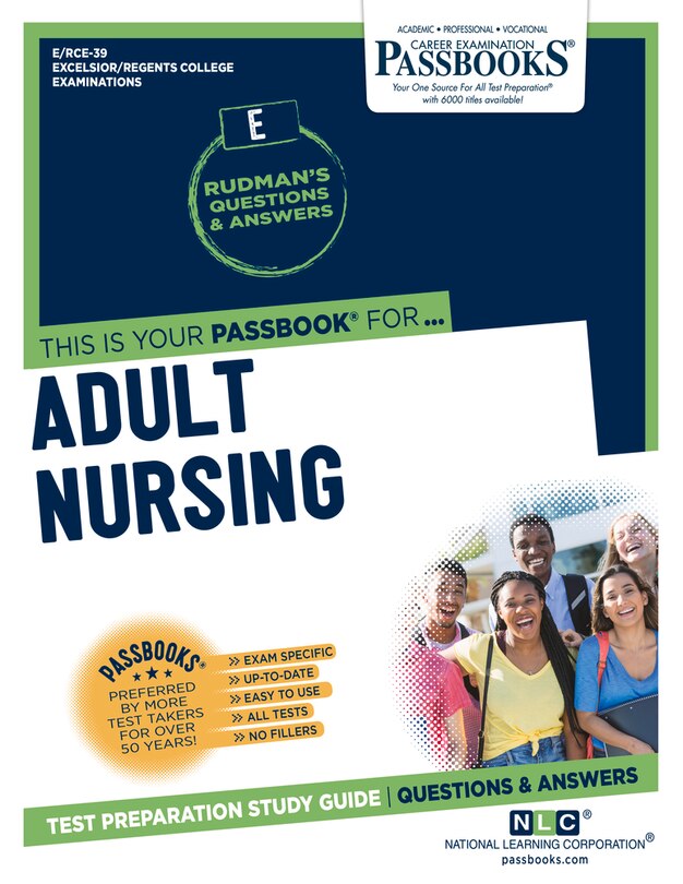 Adult Nursing (rce-39): Passbooks Study Guide