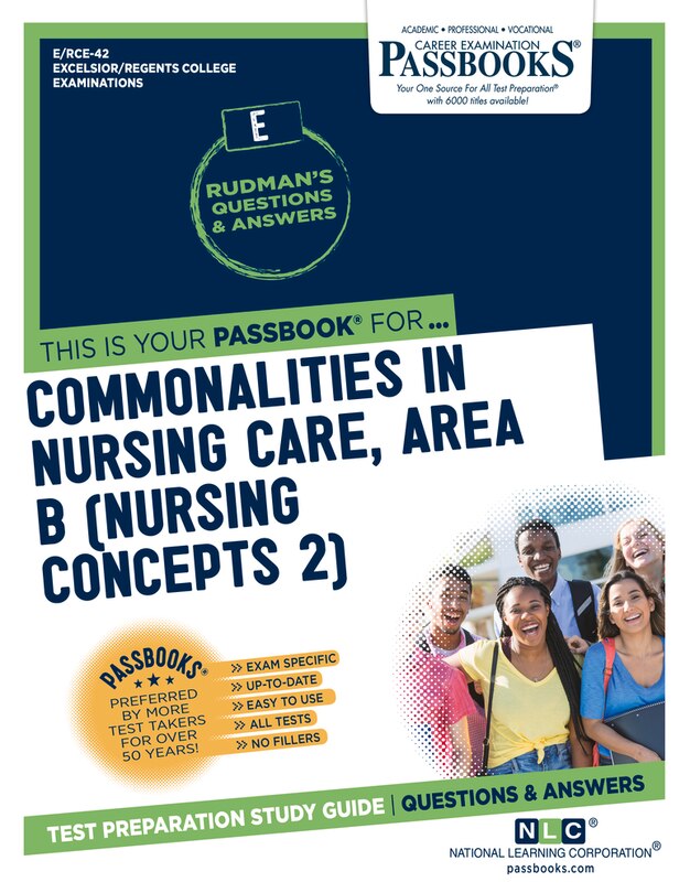 Front cover_Commonalities In Nursing Care, Area B (nursing Concepts 2) (rce-42)