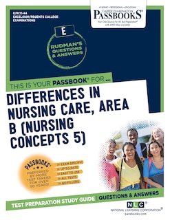 Front cover_Differences In Nursing Care, Area B (nursing Concepts 5) (rce-44)