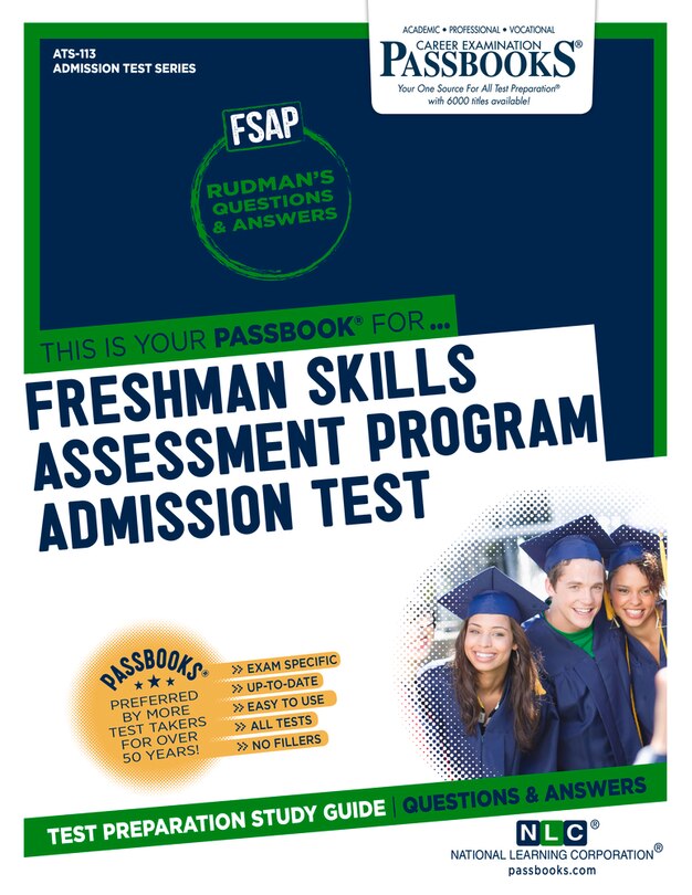 Couverture_Freshman Skills Assessment Program Admission Test (FSAP) (ATS-113)