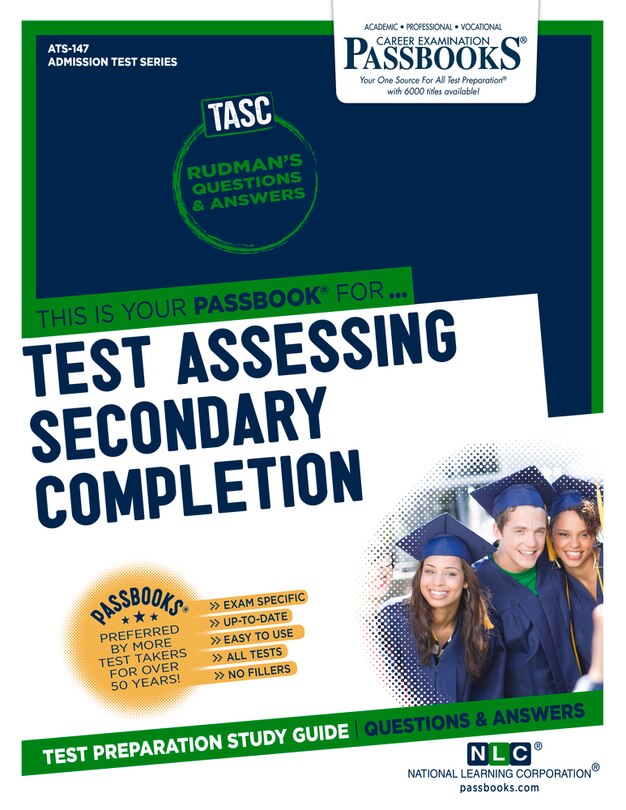 Front cover_Test Assessing Secondary Completion (tasc) (ats-147)