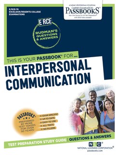 Front cover_Interpersonal Communication (rce-76)