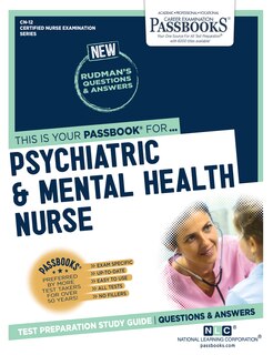 Front cover_Psychiatric and Mental Health Nurse (CN-12)