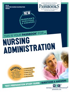 Front cover_Nursing Administration (CN-16)