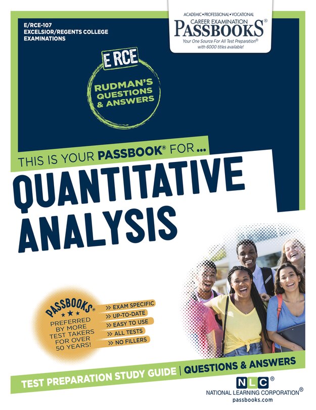 Front cover_Quantitative Analysis (rce-107)