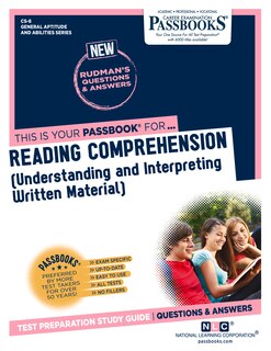 Front cover_Civil Service Reading Comprehension (cs-8)