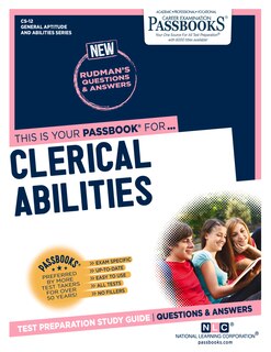 Front cover_Clerical Abilities (CS-12)
