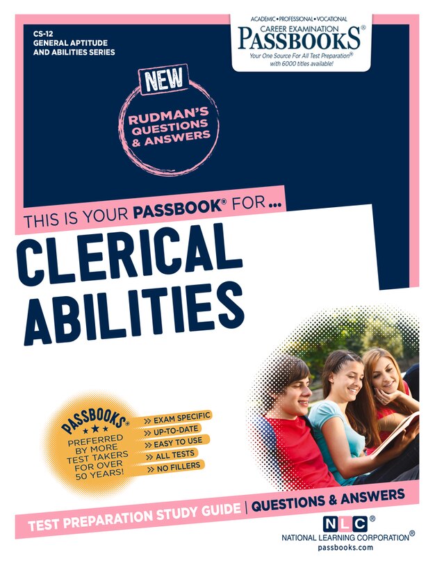 Front cover_Clerical Abilities (CS-12)