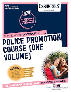 Couverture_Police Promotion Course (one Volume) (cs-18)