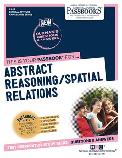 Couverture_Abstract Reasoning / Spatial Relations (CS-26)
