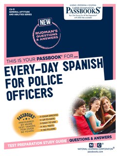 Front cover_Every-day Spanish For Police Officers (cs-31)