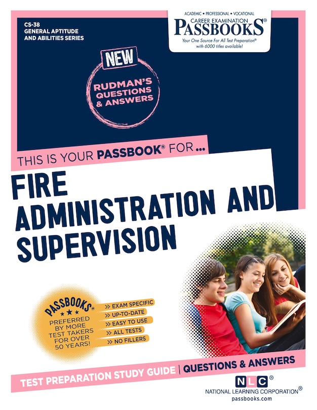 Front cover_Fire Administration And Supervision (cs-38)