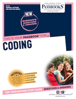 Coding (cs-44): Passbooks Study Guide