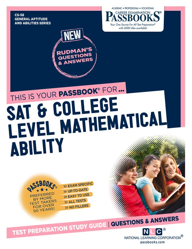 Front cover_Sat & College Level Mathematical Ability (cs-58)