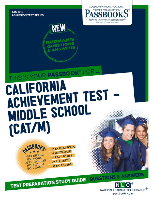Couverture_California Achievement Test &ndash; Middle School (CAT/M) (ATS-101B)