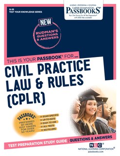 Front cover_Civil Practice Law & Rules (CPLR) (Q-26)