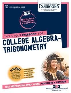 Front cover_College Algebra-Trigonometry (Q-29)