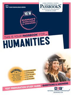 Humanities (Q-71): Passbooks Study Guide