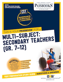 Couverture_Multi-subject: Secondary Teachers (gr. 7-12) (cst-33)