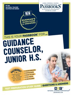 Front cover_Guidance Counselor, Junior H.S. (NT-16B)