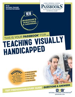 Front cover_Teaching Visually Handicapped (NT-27)