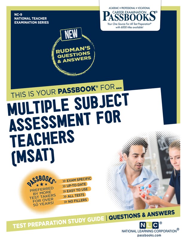 Front cover_Multiple Subject Assessment For Teachers (MSAT) (NC-9)