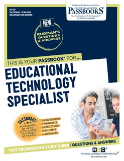 Front cover_Educational Technology Specialist (NT-67)